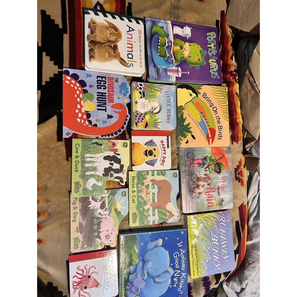 Lot Of 13 Board Books! Toddler  Baby Children Read! Excellent Condition!